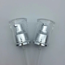 24/410 silver plastic lotion pump, 